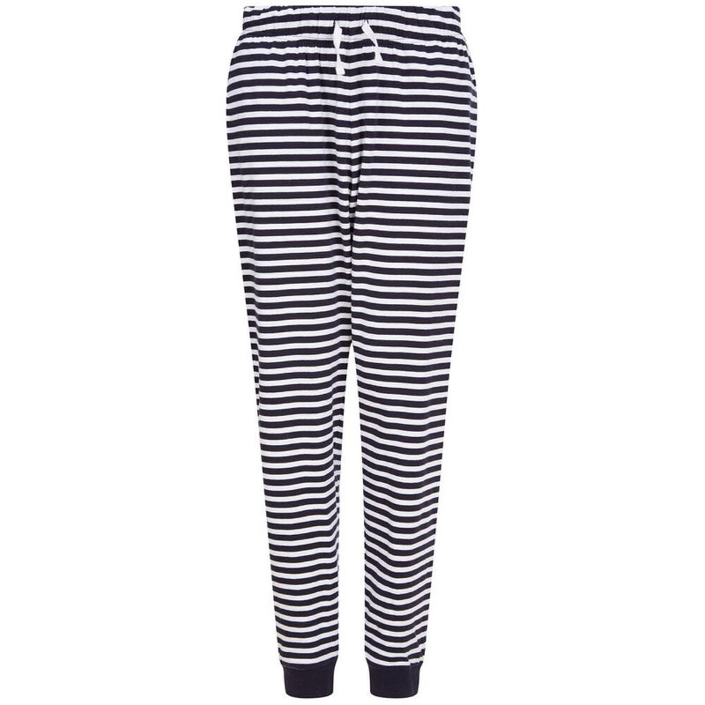 SF Unisex Adult Striped Lounge Pants / Navy/White